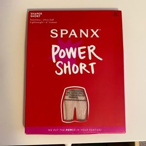 Spanx Power Short Soft Nude, Medium shapewear NWOT